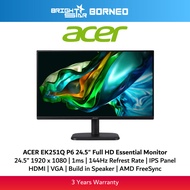 ACER EK251Q P6 24.5" Full HD Essential Monitor