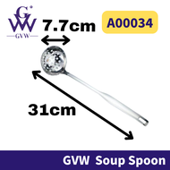 GVW Stainless Steel Kitchen Spatula Soup Spoon Kitchenware Stainless Steel Ladle Turner Shovel Kitch