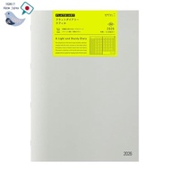 Midori A4 Flat Diary 2026 Monthly Planner Refill - Starts October 2025, Model 22394006