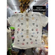 Modern Barong Short Sleeve For Kids- ICON