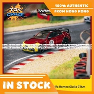 [Authentic] Tarmax Works 1/64 Alfa Romeo Giulia GTAm Red Yellow Diecast Model