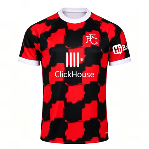 26-27 Fulham Away Football Jersey Shirt, Men Summer New 3D Print Sports Tshirt, Training Breathable