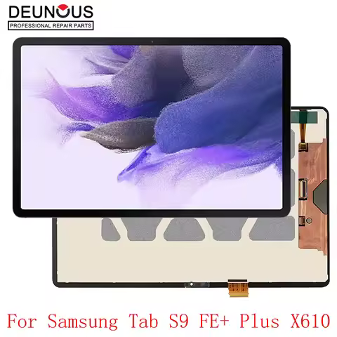 X610 X616 SM-X610 SM-X616B Premium Lcd For Samsung Tab S9 FE + Plus X610 Display Touch Screen Digiti