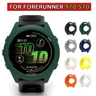 Soft TPU Protective Cases Cover for Garmin Forerunner 970 570 47mm 42mm Smart Watch Protector Shell 
