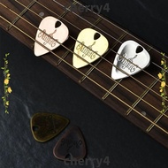 CHERRY Metal Guitar Pick, Electric Guitar Bass Sparkling Guitar Pick Acoustic Guitar Picks, Replacement Electric Guitarra Accesorios Zinc alloy Plectrum Ukulele Picks