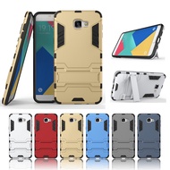 Phone Case For Samsung Galaxy A9 Pro A9100 A910F Armor Stand Casing Shell Cover