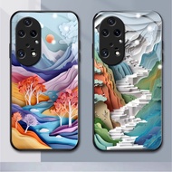 exquisite Huawei P Series glass phone case P50pro P20 P20pro P30 P30lite P40 P40pro P30pro P8 P20lit