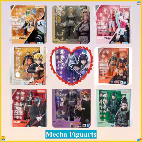 Bandai S.H.Figuarts Naruto Hyuga Hinata, Nara Shikamaru, Pain, Naruto, Sakura Haruno, Minato Namikaz