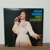 #AA128-22 LP TERPAKAI [ MIZUE TAKADA - FIRST CONCERT ] USED LP < NM >