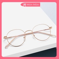 Miin Miin Glasses men's and women's eyeglass frames, square Glasses, metal frames, fashion colors 29