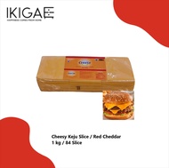 CHEESY RED CHEDDAR SLICE /  KEJU BURGER SLICE / LEMBARAN