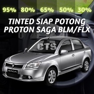 Tinted Siap Potong 4 Pintu Proton Saga BLM FLX / Tinted Precut 4 Door Proton Saga BLM / Tinted Saga 