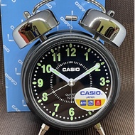 Casio Clock TQ-362-1A Twin Bell Alarm Black Analog Snooze Retro Design Table Clock TQ-362-1 TQ-362