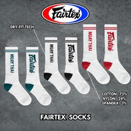 Fairtex SOCK1 Muay Thai Socks Arc Support Socks Sarung Kaki Boxing Socks