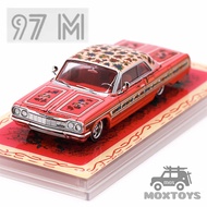 97M 1:64 Impala 1964 Gypsy Rose Diecast Model Car