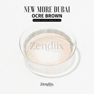 Softlens NEW MORE DUBAI Warna OCRE BROWN 14.5mm Normal Minus