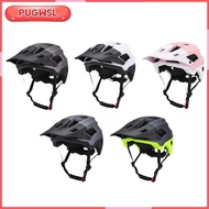 [pugwsl] Bike Helmet for Road Helmet Fits 55cm-61cm Protective Breathable Outdoor Mountain Bike Helm