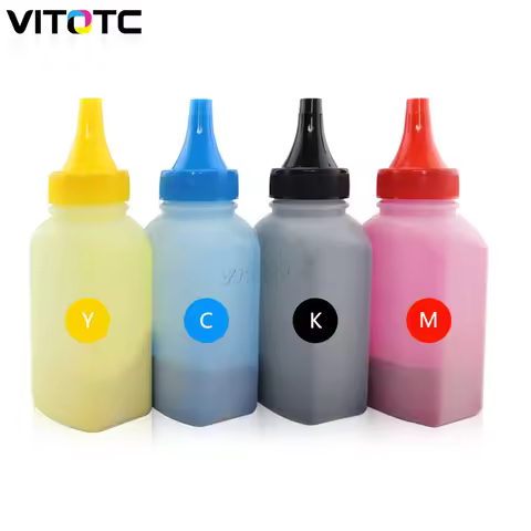 4PCS Toner Powder Compatible for Samsung C430 C430W C433W C480 C480FN C480FW C480W Laser Printer CLT