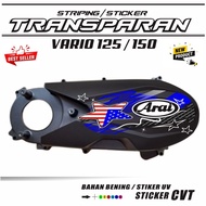 CVT VARIO STICKERS CVT STRIPING TRANSPARENT CVT STICKERS MOTORCYCLE STRIPING VARIATIONS