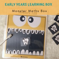 Education Learning Maths Materials | Monster Theme | Busy Box | Busy Book | Montessori Materials | l