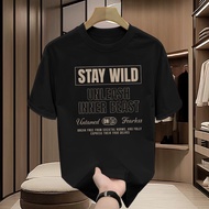 24 hour"Garfield cartoon printed short sleeved T-shirt formen and women, loose casual topA39"