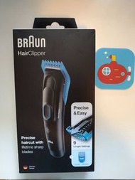 [Hair Cut] Braun 男士剪髮器 (充電型)  | Hair Clipper for Men | HC5010 | 百靈 | 頭髮修剪器 | 推剪 | 電剪 | 電剷 | 無線 方便剪 |
