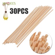 WADEES Natural Rattan Reed Sticks Bathroom Oil Diffuser Fragrance Reed wooden Wedding Decor Diffuser Aroma for Home Fragrance Diffuser/Multicolor