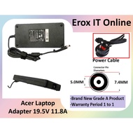 Asus 230W 19.5V 11.8A 7.4*5.0mm Adapter AC charger for g751J G752V/VS GE75 Raider