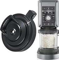 Outer Bowl Lid and 501 Paddle for NC501 Ice Cream Maker,Reusable Ninja Creami Replacement Accessorie