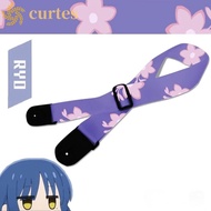 CURTES Yamada Ryo Bass Strap, Flowers Guitarhero Bocchi The Rock Guitar Strap, Cartoon Kawaii Japane