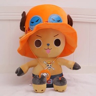One Piece Anime Figure Tony Tony Chopper 35-70Cm Stuffed Plush Doll Toy Bedroom Decoration Sleeping 