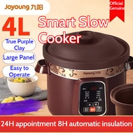 Joyoung Smart Slow Cooker Electric Pot Home Appliance Cooker Ceramic Cooking Pot Automatic Electric