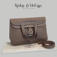 Hermes Halzan 31 大象灰銀扣