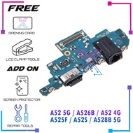 For Samsung A52S 5G / A52 4G / A528B / A52 5G / A526B Charging Plug Board Usb Port Flex Cable Ribbon