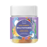 Softher Kids Vitamin D3 Gummies กัมมี่วิตามิน D3 สำหรับเด็ก อาหารเสริมวิตามินเพื่อสุขภาพ 60 Gummies