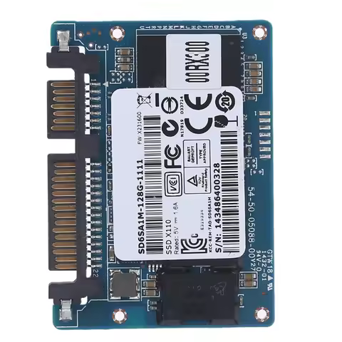 Half Slim SATA SSD Solid State Hard Disk 128GB 8G SSD Drive For Laptop PC Computer Notebook with 7 +