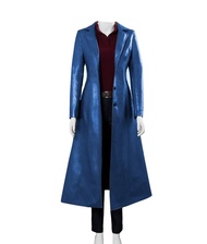 แจ็คเก็ตหนังผู้หญิงความยาวกลางSlimming Coat PlusขนาดWindbreaker E7Z752 แฟชั่นลําลองOuterwear