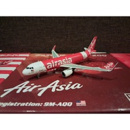 1/400 Scale Airbus A320-200S Airasia 9M-AQQ (Phoenix Model) aircraft model