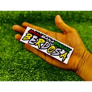 STICKER MANA-MANA RANCAK BERDOSA PRINT👍