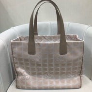 Chanel 杏色冰格Tote XA371