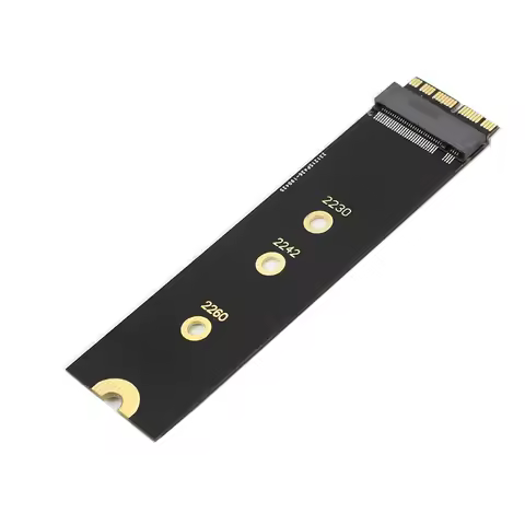 For Macbook Air Pro 2013 2014 2015 A1465 A1398 SSD 2280 PCIE x4 M.2 SSD Adapter Card for Apple Lapto