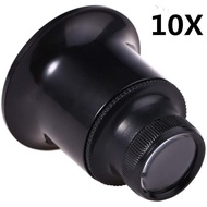 10X 15X 20X Black Jewelers Loupe Magnifier Magnifying Eye Loop Watchmakers Repair Eye Loupe Glass To