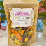 [ORGANIC Without SUGAR] Dried Fruits/Mixed Dried Vegetables 300gr - Crunchy Dried Mixed Vegetables