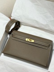 Hermes Kelly Elan Etoupe Madame GHW K