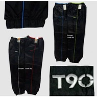 T90 Sport Tracksuit Long Plain Color (Black) Jogger Pants/ Sweat Pants