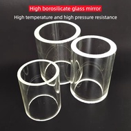 High borosilicate sight glass tube chemical pipeline flange straight through sight glass tube19-80mm