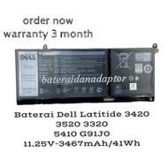 Original Dell Latitude 3420 3520 3320 5410 G91J0 Battery