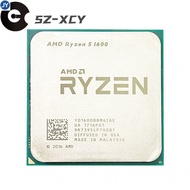 Used AMD Ryzen 5 1600 Processor 3.2GHz Six-Core Twelve Thread 65W R5 1600 CPU Socket AM4 5 1600