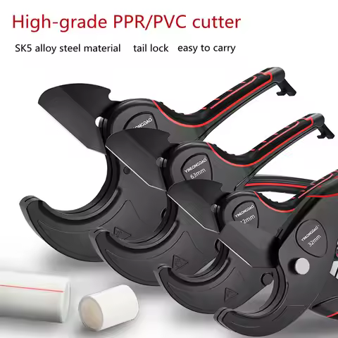 Pipe Cutter 32mm 42mm 63mm 75mm Aluminum Pipe Scissors Tube Hose Plastic Pipes PVC/PPR Plumbing Manu