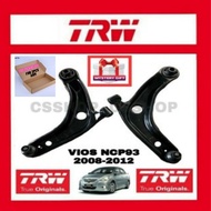 SK TRW TOYOTA VIOS NCP93 ( 08-2012 ) LOWER ARM FRONT LEFT AND RIGHT ORIGINAL TRW SUSPENSION